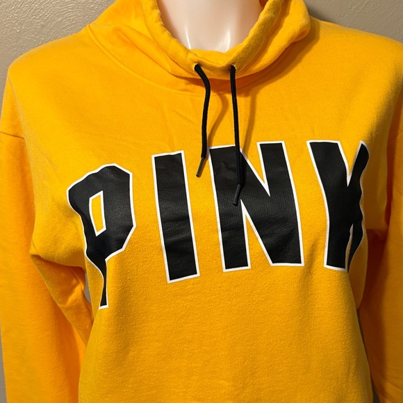 Victoria's Secret PINK Bright Yellow Hoodie - Picture 4 of 6